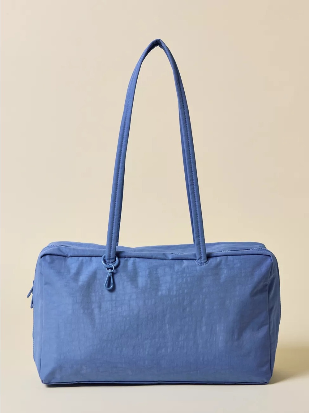 BAGGU—Medium Nylon Bowler Bag, Steel Blue NWT